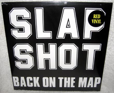 SLAPSHOT "Back On The Map" LP (Taang!) Red Vinyl